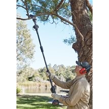 Long-Reach Chain Saw and Pole