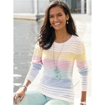 Sherbet Stripe Sweater