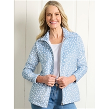 Print Fleece Jacket