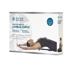 Gaiam Wellness Stretch and Release Lumbar Curve