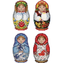 Russian Dolls Magnets