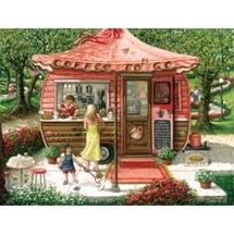 The Coffee Shoppe 500pc Jigsaw Puzzle