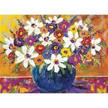 Flowers By Porchie 1500 pc Jigsaw Puzzle
