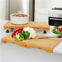 Set of 2 Bamboo Butcher Boards
