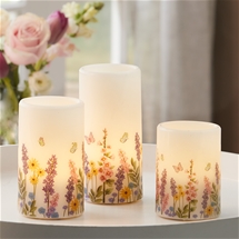 Exquisite Set of Butterfly Candles