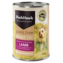 Black Hawk Dog Adult Grain Free Lamb Canned