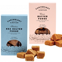Cartwright & Butler Twin Pk Butter & Sea Salted Fudge 2x175g