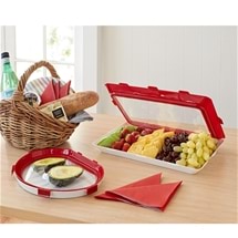 Clever Food Tray Storage Set
