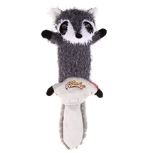 Plush Raccoon Skin with Squeakers