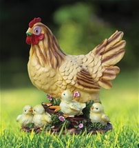Adorable Hen and Chicks