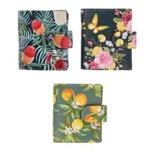 Pretty Printed Leather Wallet