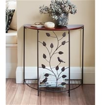 Leaf Round and Console Tables