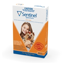 Sentinel Spectrum Dog 3 Pack