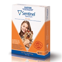 Sentinel Spectrum Dog 6 Pack
