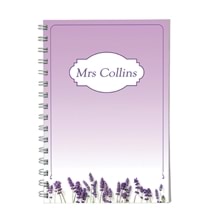 Personalised Lavender Stationery