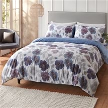 Pansy Passion Quilt Cover Set