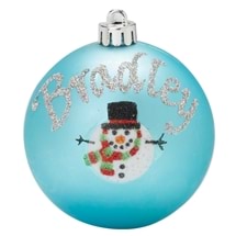 Personalised Novelty Baubles
