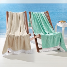 Palm Jacquard Beach Towel