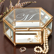 Monogrammed Jewellery Box