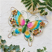 Solar Butterfly Wall Art