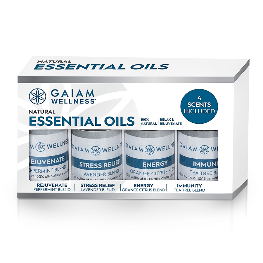 Gaiam Essential Oil 4 pack at