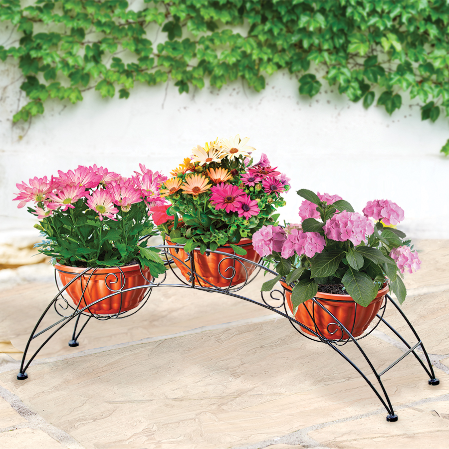 Arched 3Pot Planter Innovations