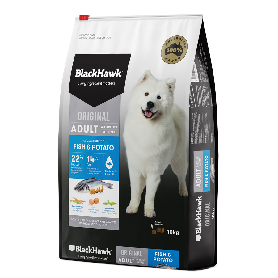 Black Hawk Dog Adult Fish & Potato 3kg20kg Innovations