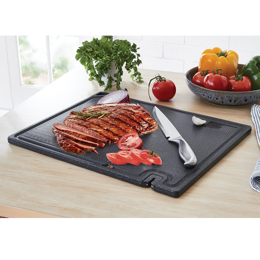 Cutting Board with Knife Sharpener Innovations