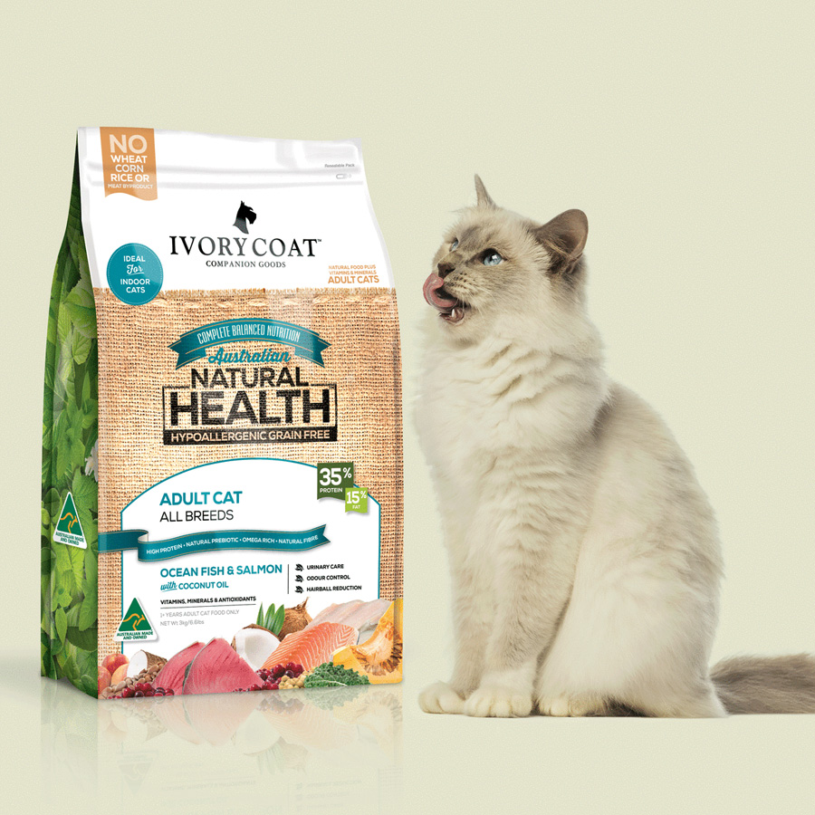Ivory Coat Cat Ocean Fish & Salmon 3kg Innovations