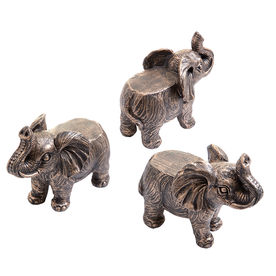 Set of 3 Elephant Pot Plant Feet Innovations