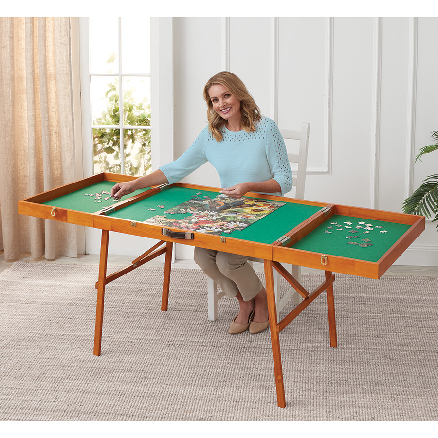 Easy Fold Puzzle Table Innovations