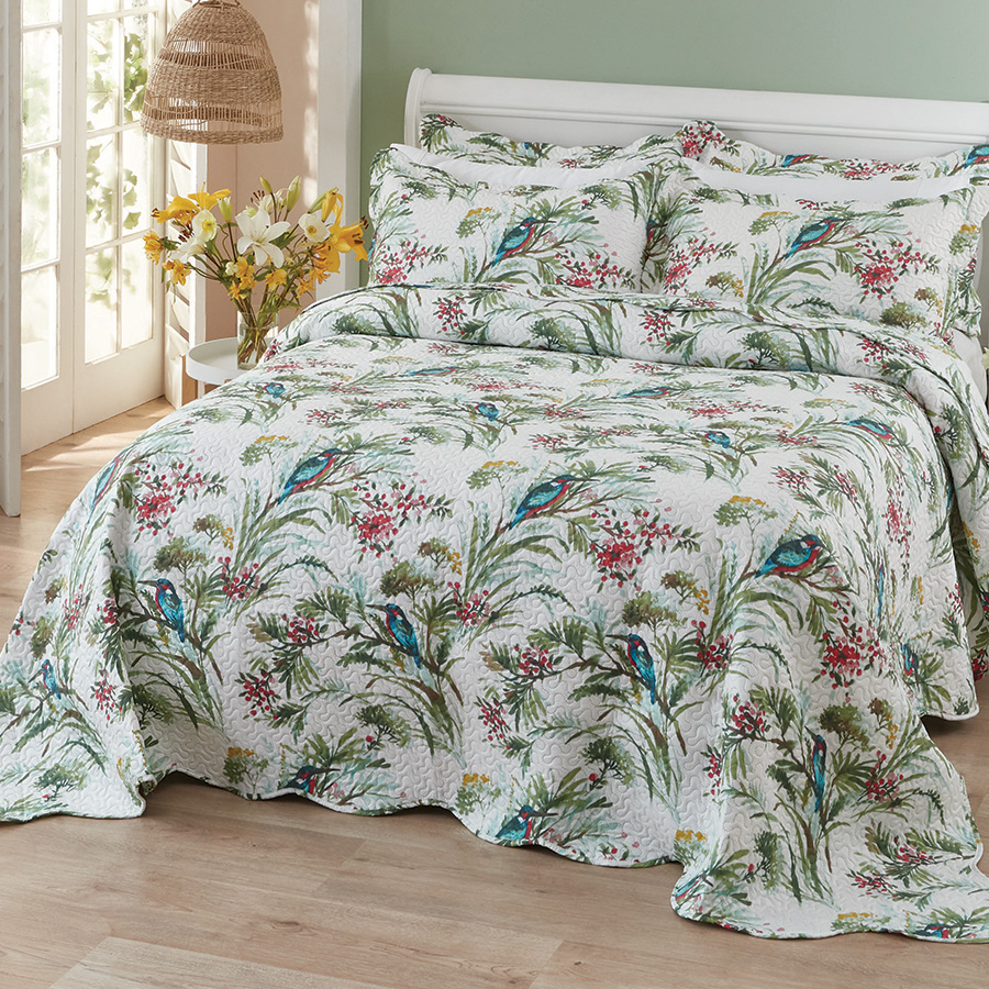 Flower and Bird Bedspread Innovations