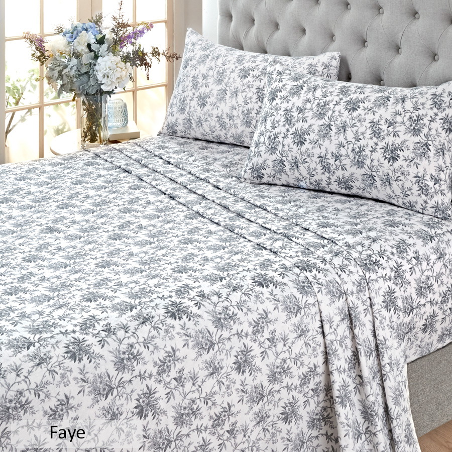 Laura Ashley Cotton Flannelette Sheet Set Innovations