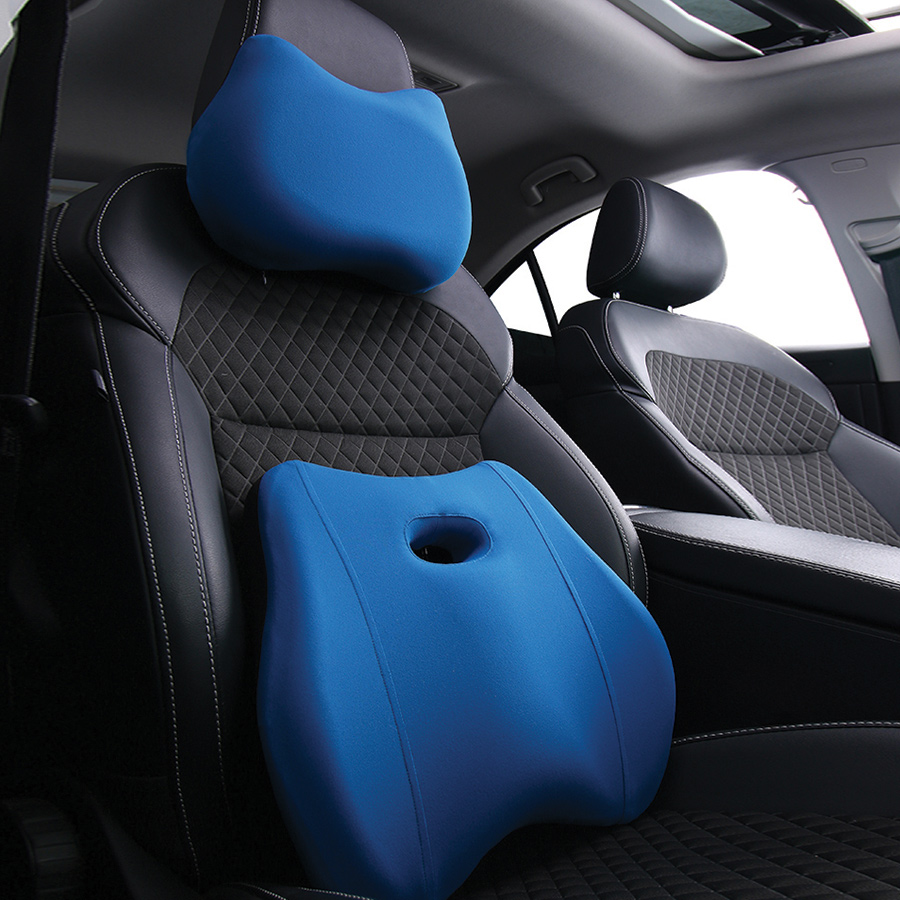 Lumbar & Neck Support Car Cushion Innovations