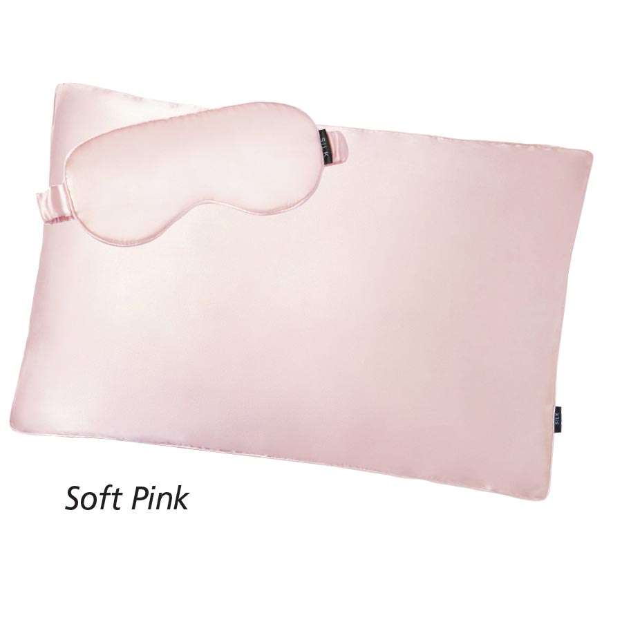 Mulberry Silk Pillowcase & Eye Mask Set Innovations