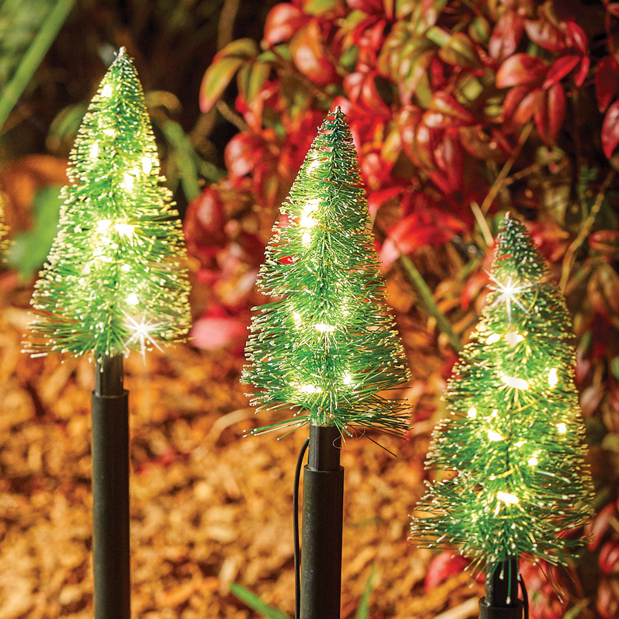 Solar Christmas Trees Set of 6 Innovations