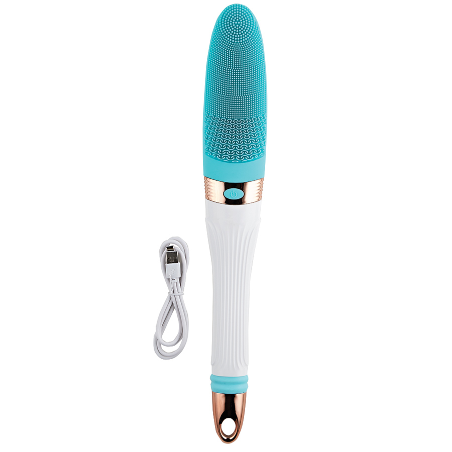 Vibrating Silicone Shower Brush Innovations