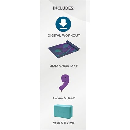 Gaiam Performance Perfect Practice Yoga Kit Shadow Lily - Innovations