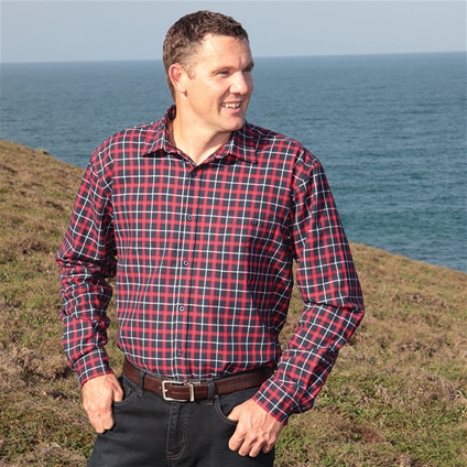 Microfleece Lined Tattersall Shirt 