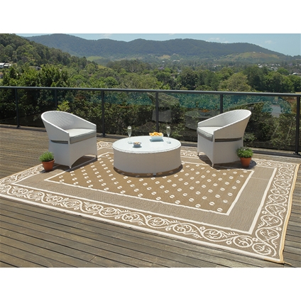 Khaki Patio Mat